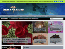 Tablet Screenshot of dottorsalute.com
